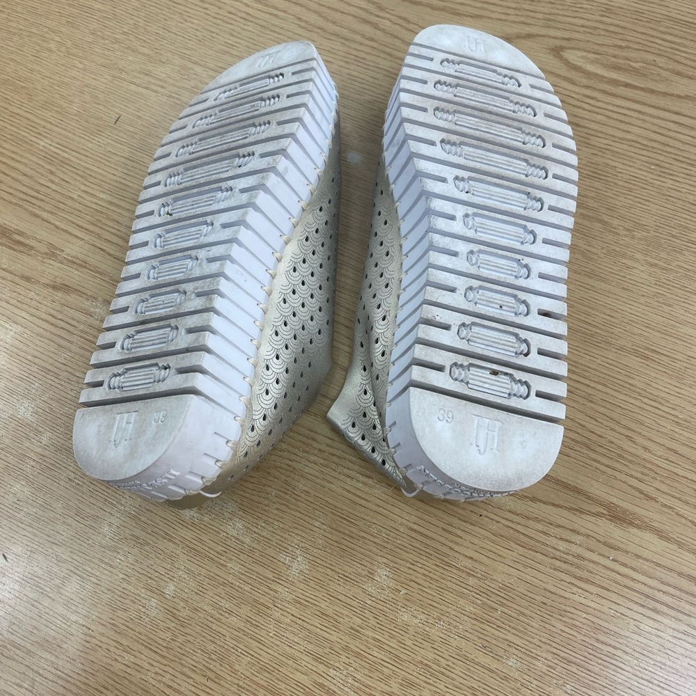 Ilse Jacobsen Gold Sneakers Breathable Slip-On platform bottom - Picture 6 of 6